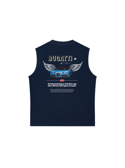 Áo Ba Lỗ Relaxed Fit CAR Bugatti