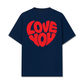Áo Thun Relaxed Fit Love You Typography