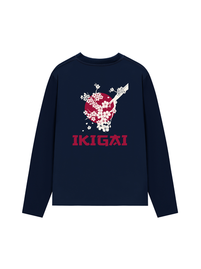 Áo Thun Dài Tay Ikigai Sakura