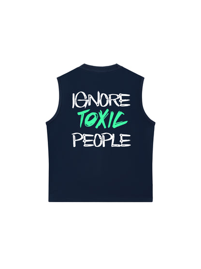 Áo Ba Lỗ Relaxed Fit Ignore Toxic People