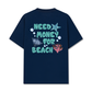 Áo Thun Relaxed Fit Ocean Need Momney For Beach