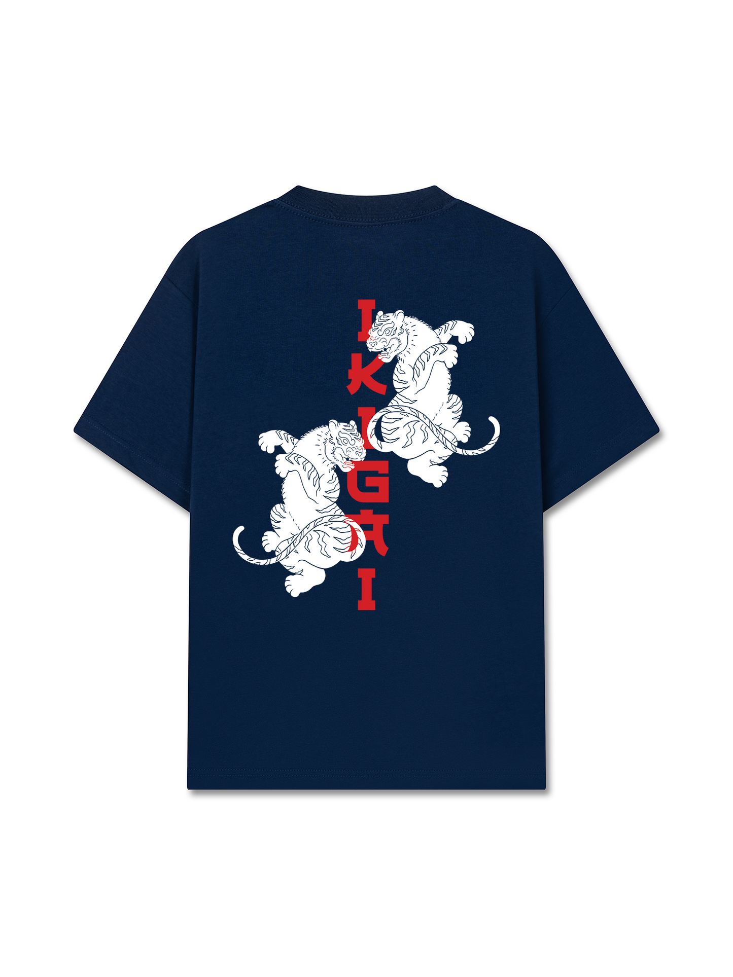 Áo Thun Relaxed Fit Japan Spirit Ikigai Tiger