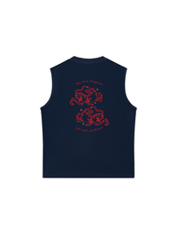 Áo Ba Lỗ Relaxed Fit Japan Spirit Red Tigers