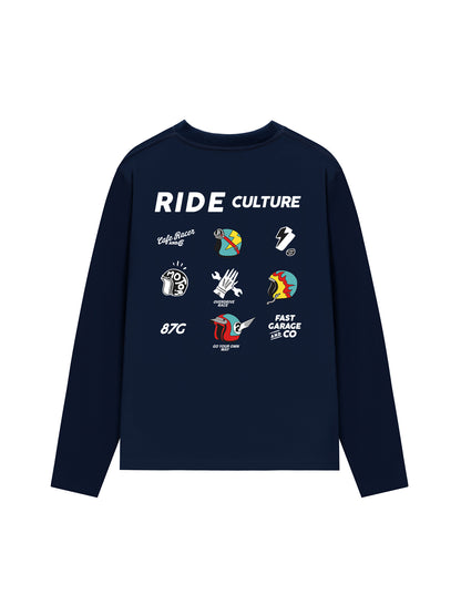 Áo Thun Dài Tay Ride Culture