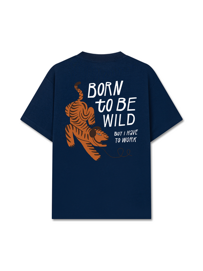 Áo Thun Relaxed Fit Born to be Wild