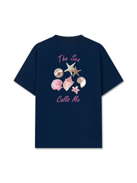 Áo Thun Relaxed Fit Summer Vibes The Sea Calls Me