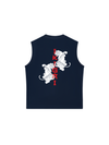 Áo Ba Lỗ Relaxed Fit Japan Spirit Ikigai Tiger
