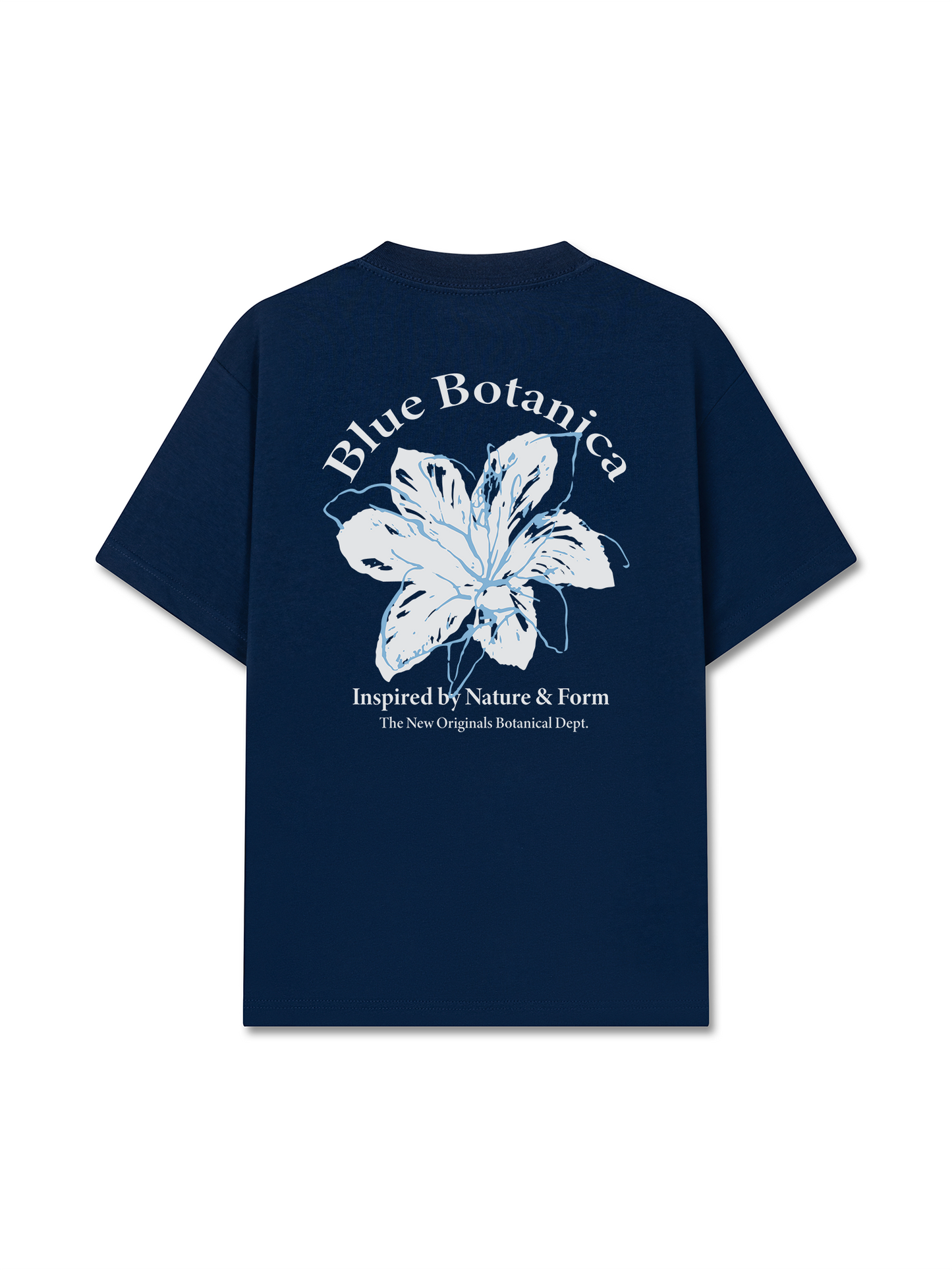 Áo Thun Relaxed Fit Blue Botanica