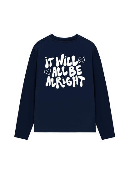 Áo Thun Dài Tay It Will All Be Alright
