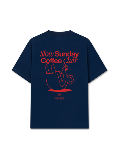Áo Thun Relaxed Fit Slow Sunday Coffee Club