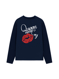 Áo Thun Dài Tay Queen never cry