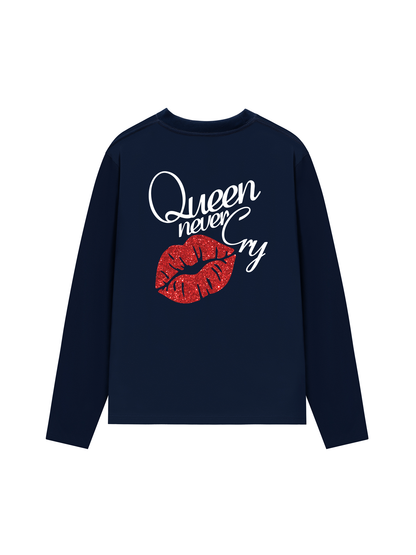 Áo Thun Dài Tay Queen never cry