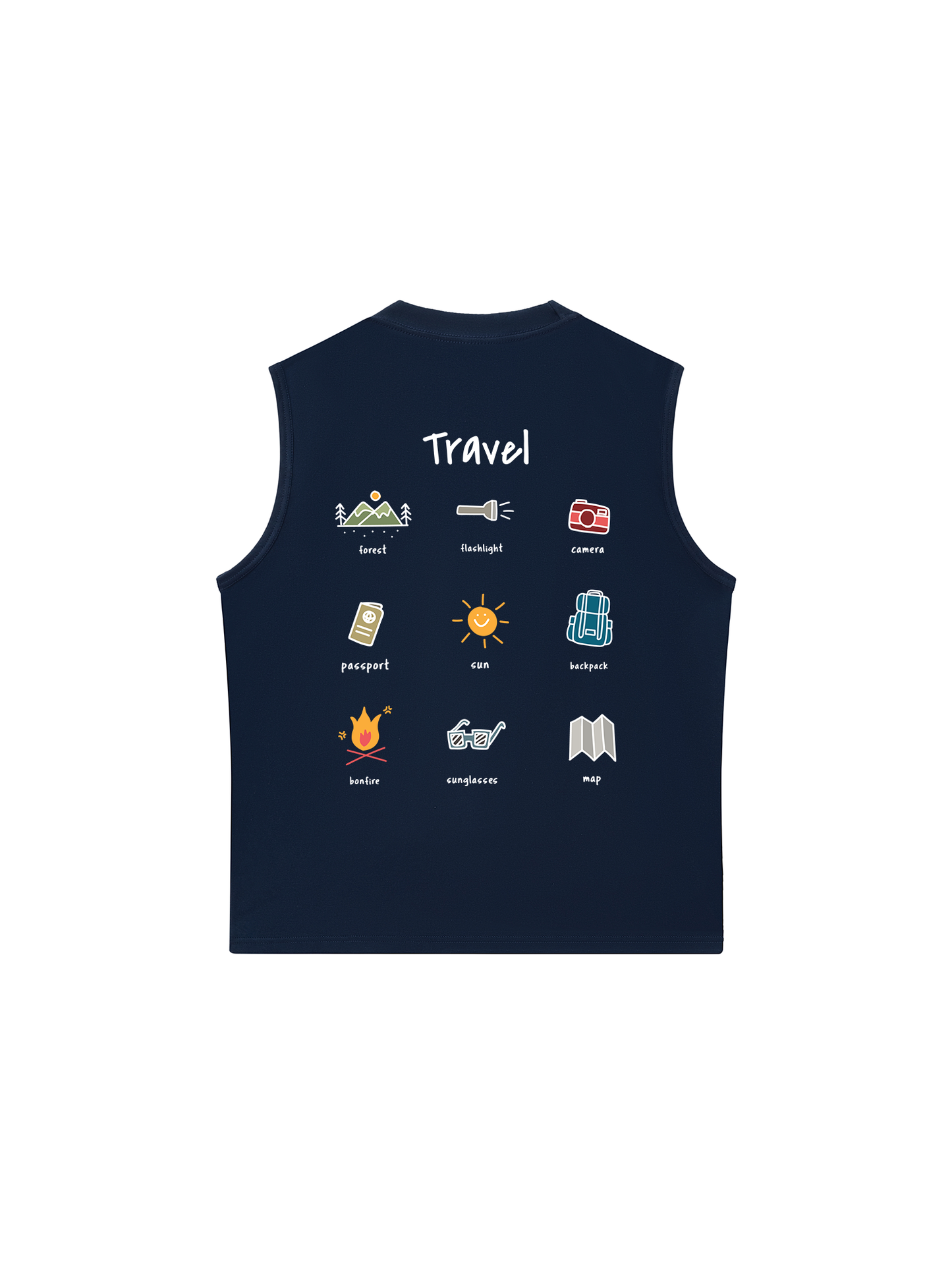 Áo Ba Lỗ Relaxed Fit Travel