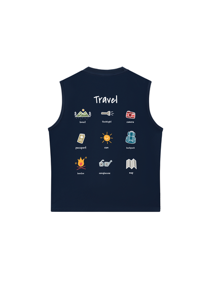 Áo Ba Lỗ Relaxed Fit Travel