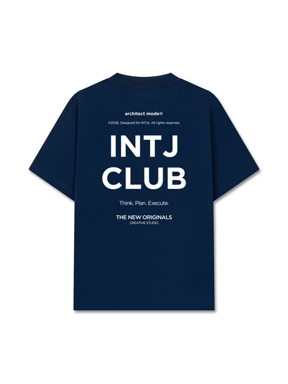 Áo Thun Relaxed Fit INTJ Club