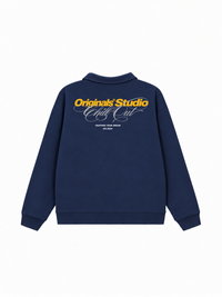 Áo Sweater Polo Nỉ Hai Da  Originasl Studio Chill Out