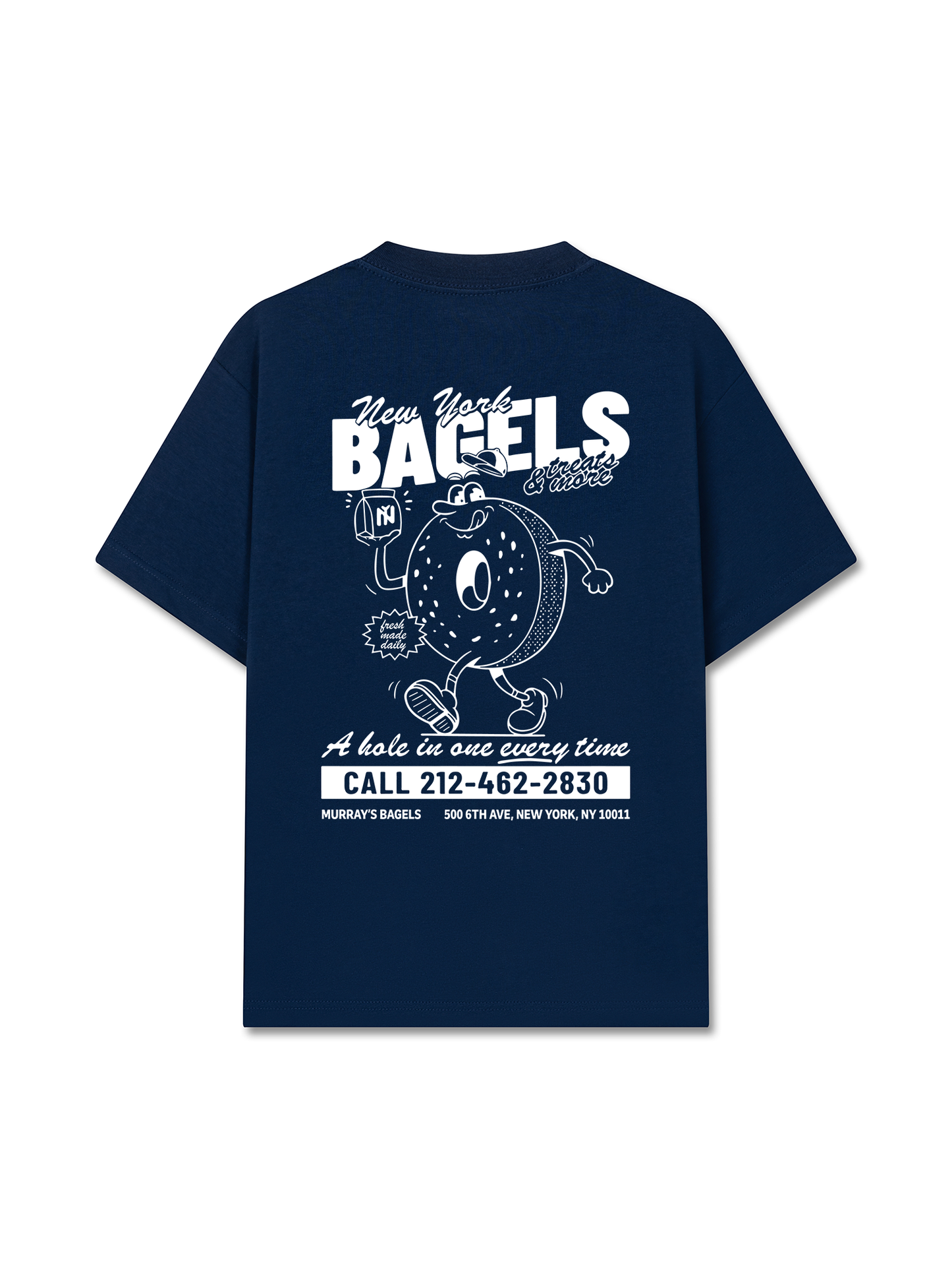 Áo Thun Relaxed Fit New York Bagel