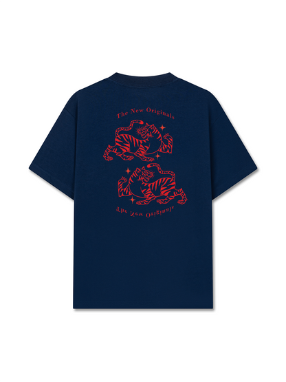 Áo Thun Relaxed Fit Japan Spirit Red Tigers