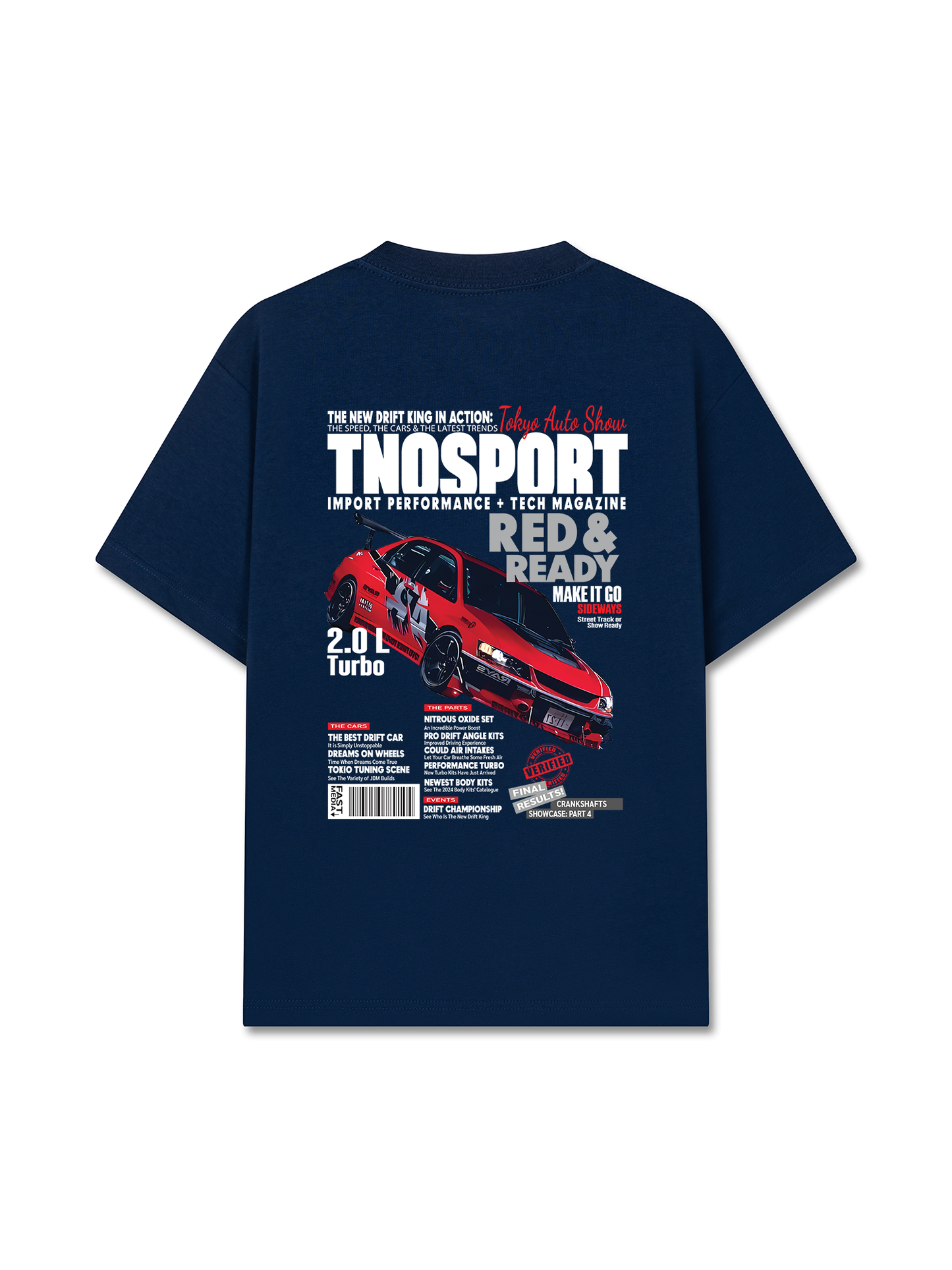 Áo Thun Relaxed Fit CAR Orginals Sport Red