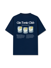 Áo Thun Relaxed Fit Gin Tonic Club