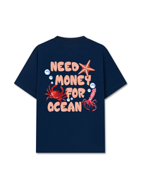 Áo Thun Relaxed Fit Ocean Need Money For Ocean