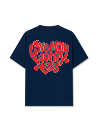 Áo Thun Relaxed Fit Love More Worry Less