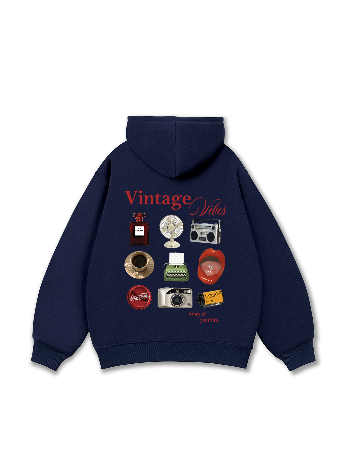 Vintage Vibes - Story Of Your Life  Hoodie