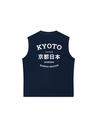 Áo Ba Lỗ Relaxed Fit Kyoto Japan