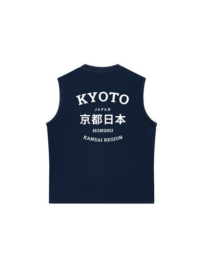 Áo Ba Lỗ Relaxed Fit Kyoto Japan