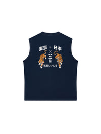 Áo Ba Lỗ Relaxed Fit Oriental Tiger
