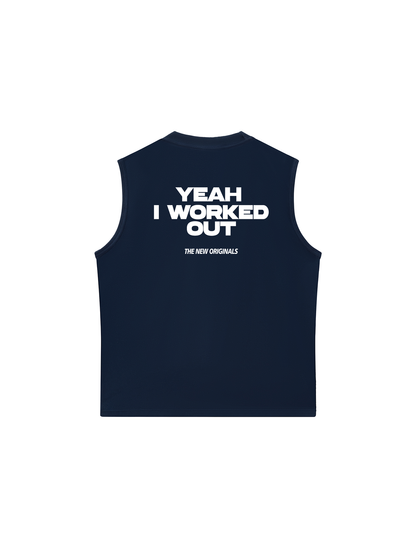 Áo Ba Lỗ Relaxed Fit Yeah I Worked Out
