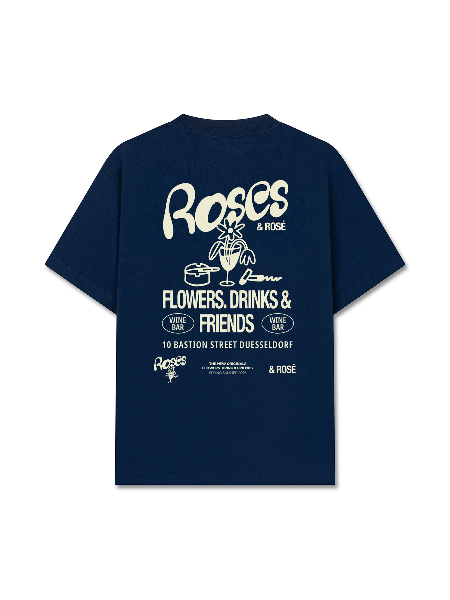 Áo Thun Relaxed Fit Rose & Rose