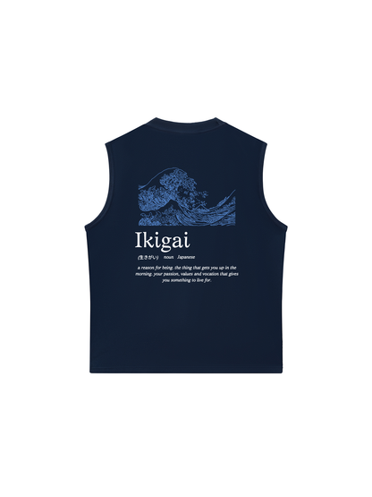 Áo Ba Lỗ Relaxed Fit Ikigai