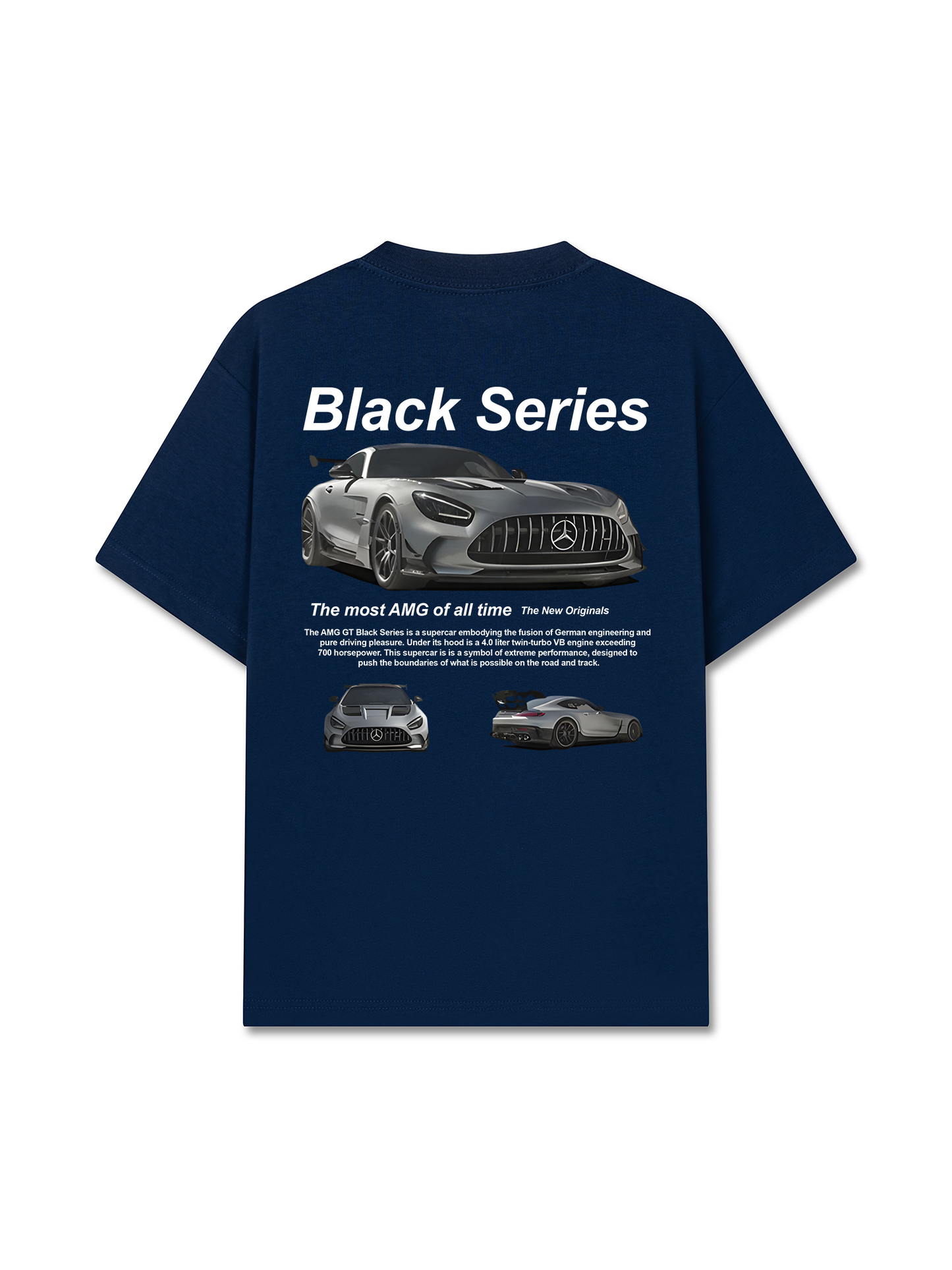 Áo Thun Relaxed Fit CAR Black Series