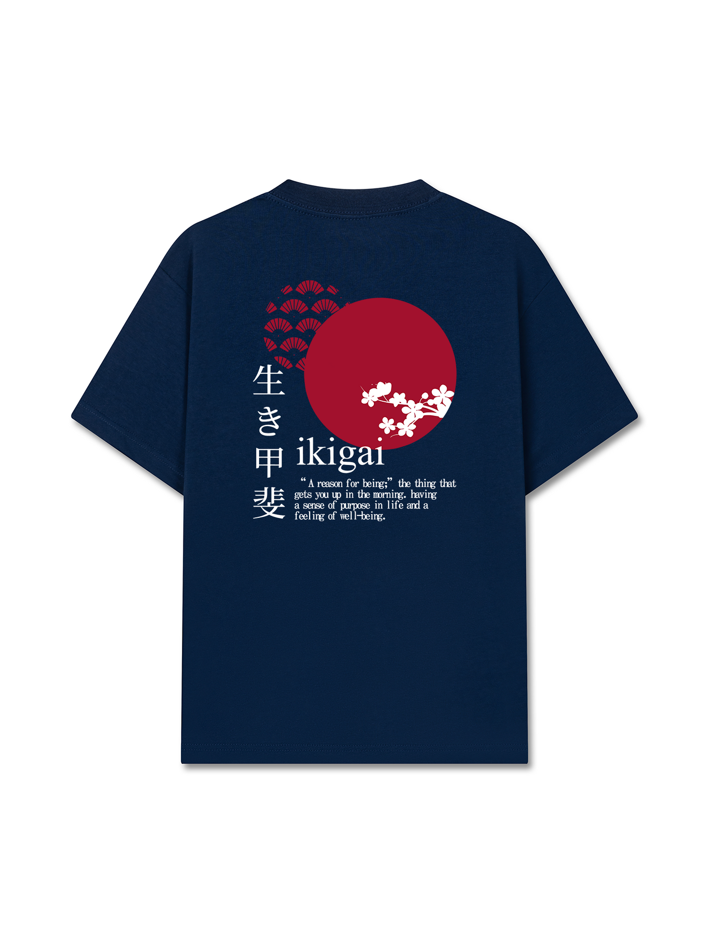 Áo Thun Relaxed Fit Ikigai A Reason For Being