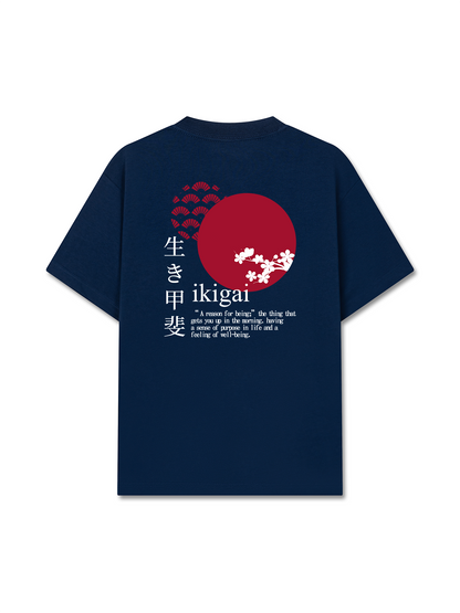 Áo Thun Relaxed Fit Ikigai A Reason For Being