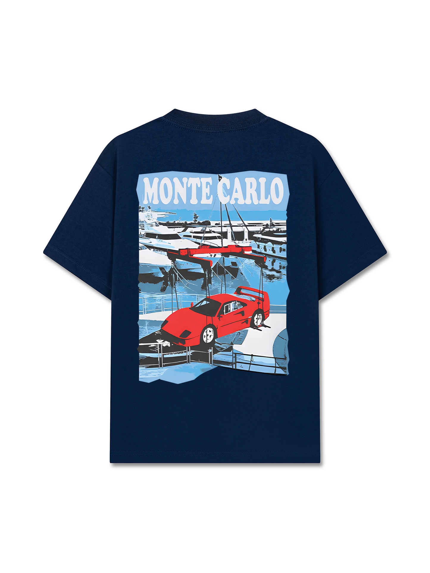 Áo Thun Relaxed Fit CAR Monte-Carlo
