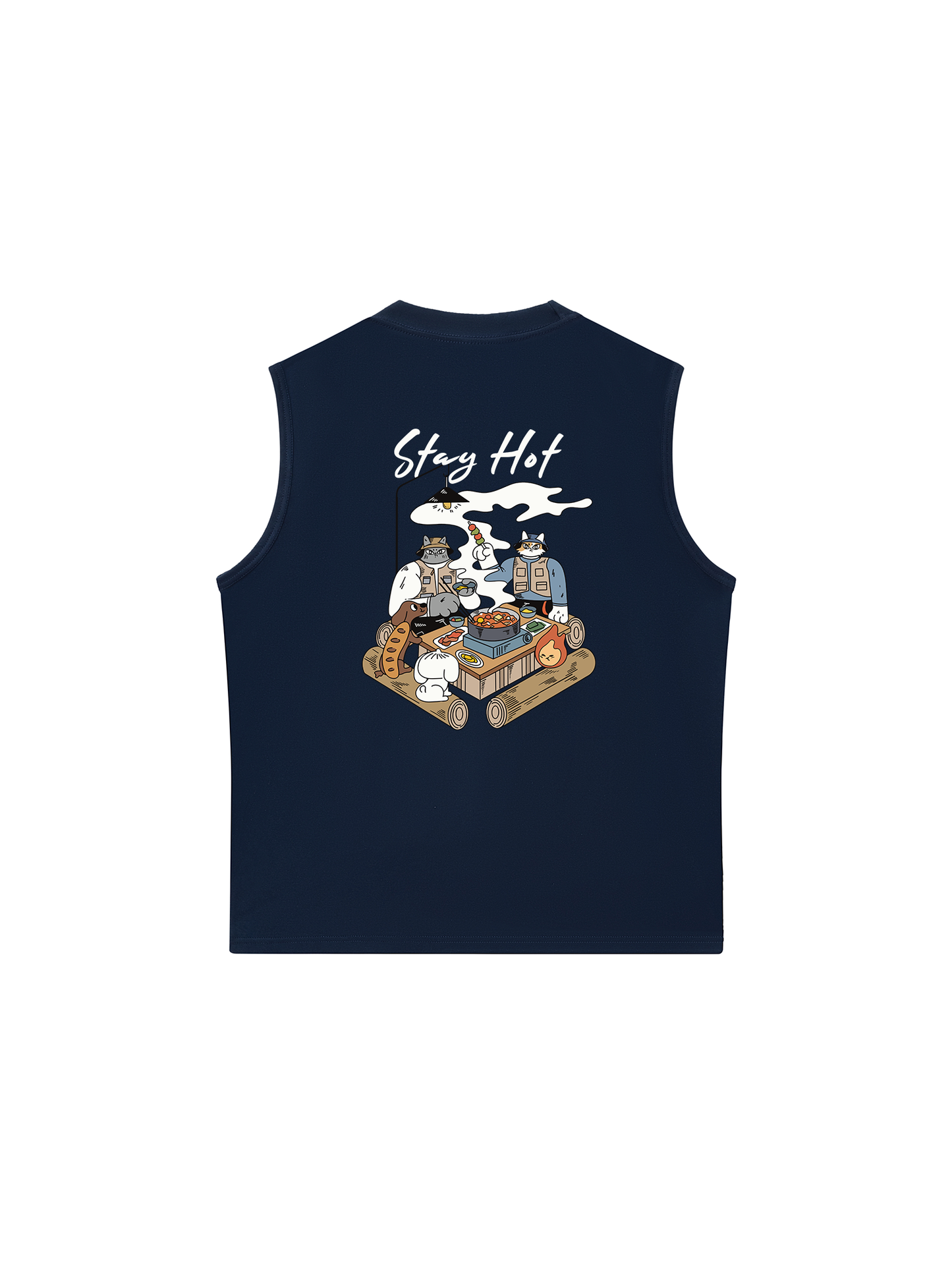 Áo Ba Lỗ Relaxed Fit Stray Hot