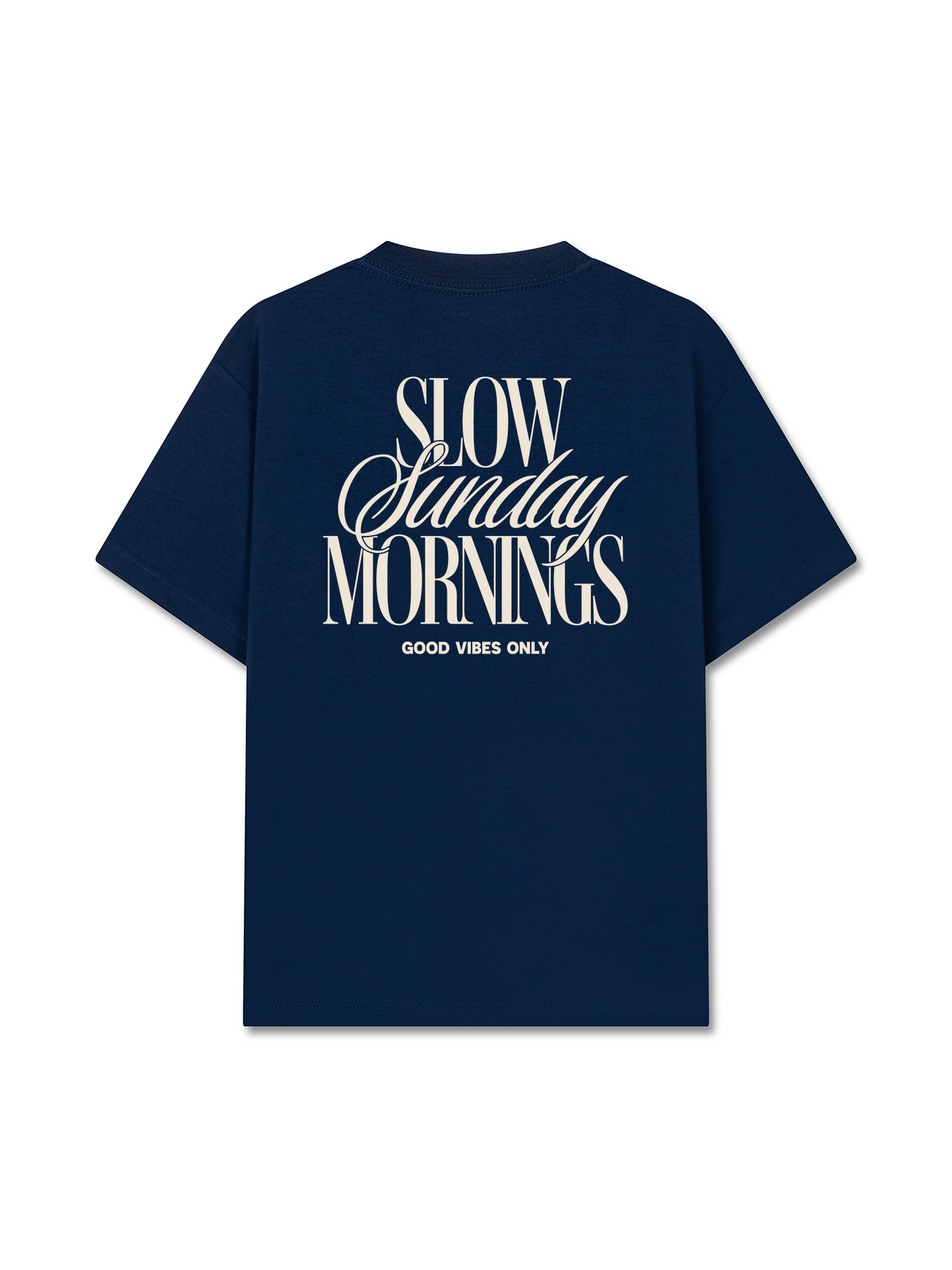 Áo Thun Relaxed Fit Slow Sunday Mornings