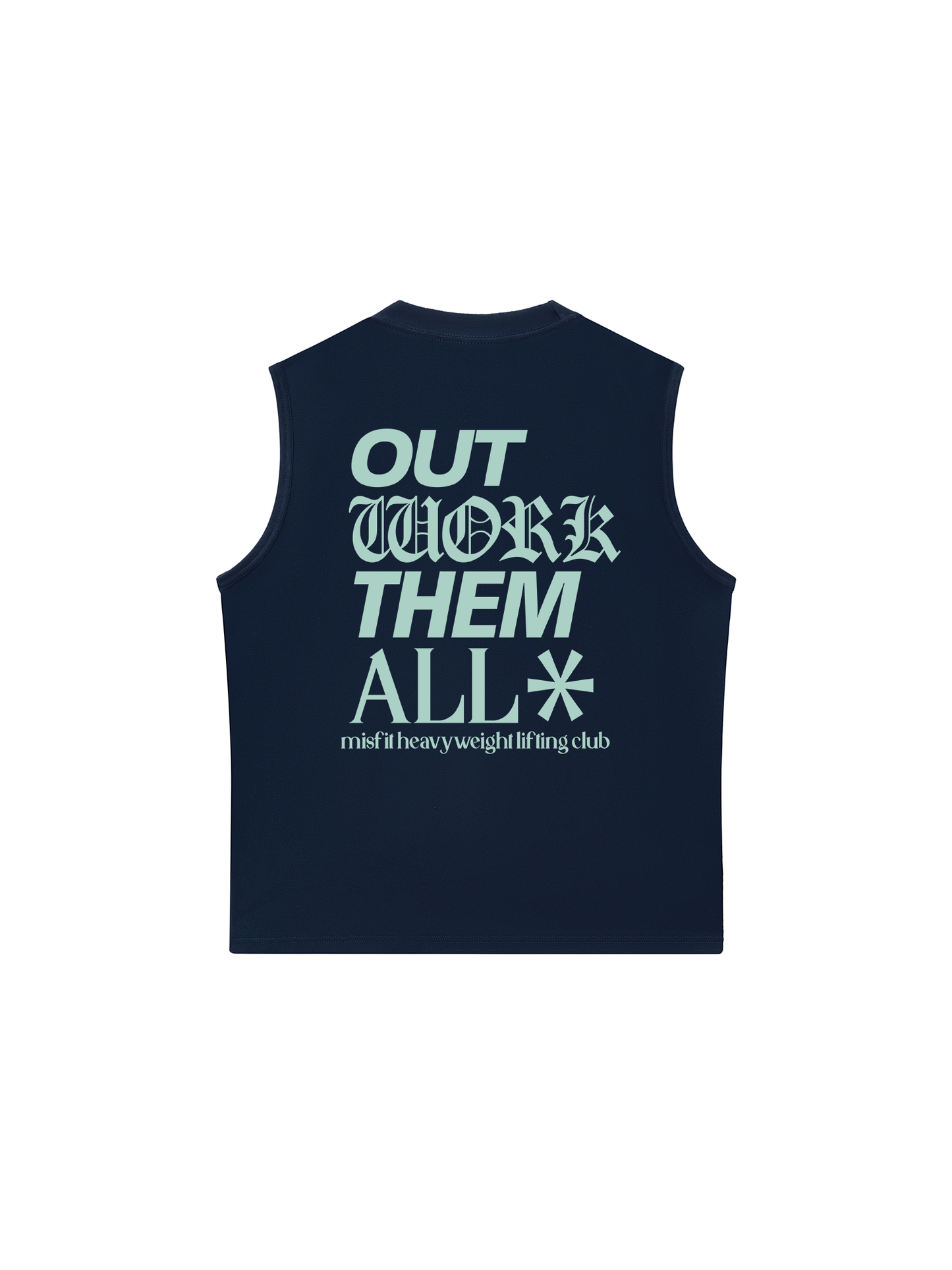 Áo Ba Lỗ Relaxed Fit Out Work Them All