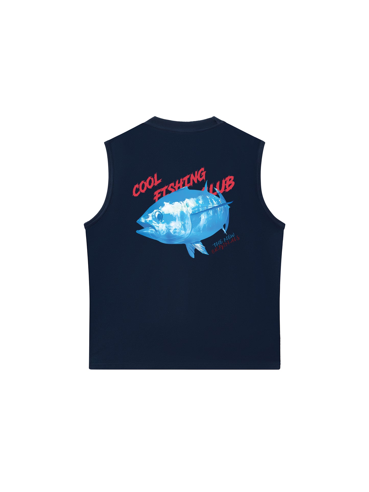 Áo Ba Lỗ Relaxed Fit Ocean Coolo Fishing Club