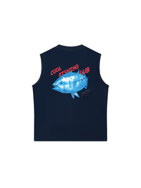 Áo Ba Lỗ Relaxed Fit Ocean Coolo Fishing Club