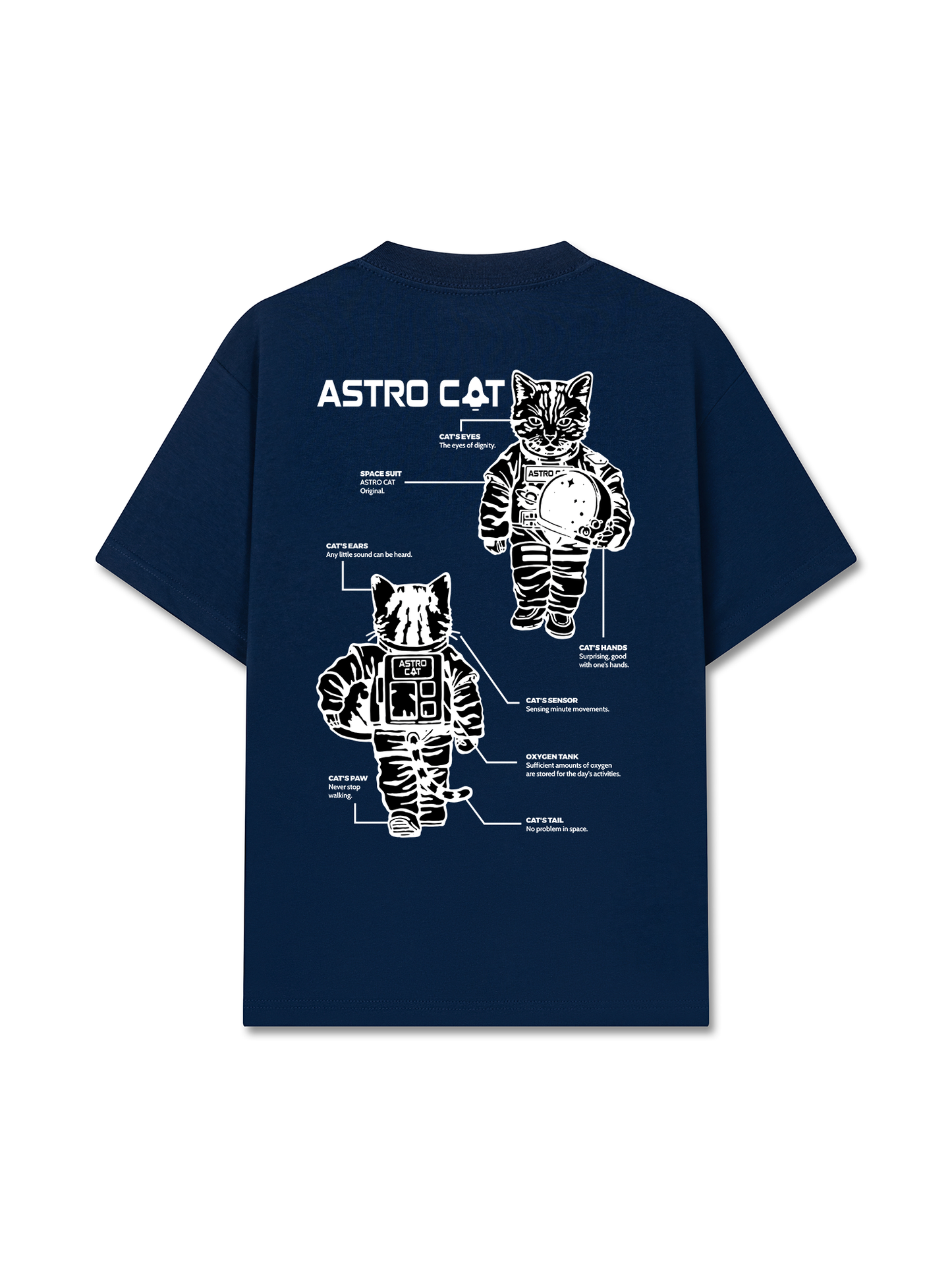 Áo Thun Relaxed Fit Meow-ssion To Mars