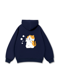 Couple Cat For Girl  Hoodie