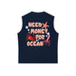 Áo Ba Lỗ Relaxed Fit Need Money For Ocean
