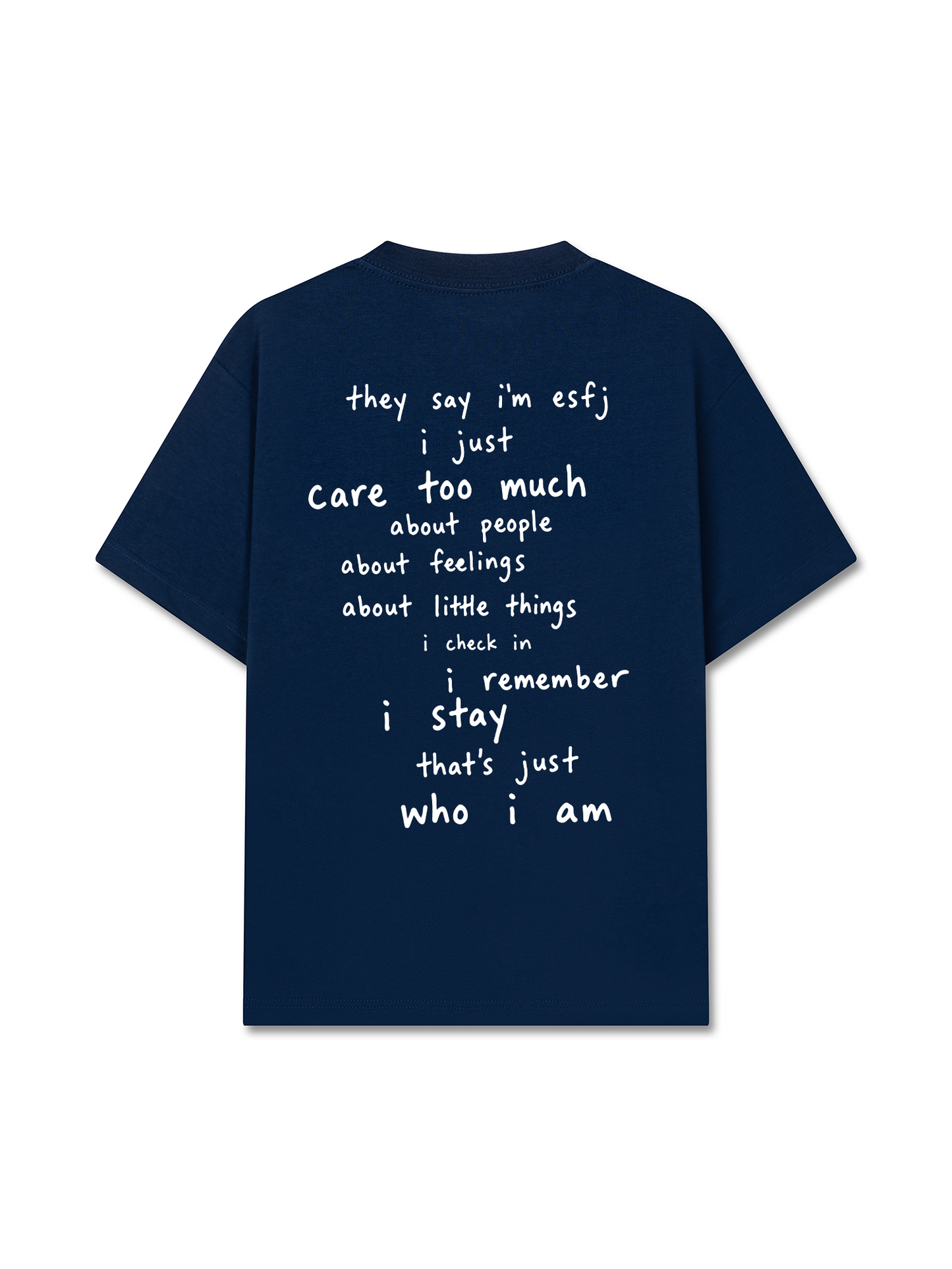 Áo Thun Relaxed Fit ESFJ MBTI
