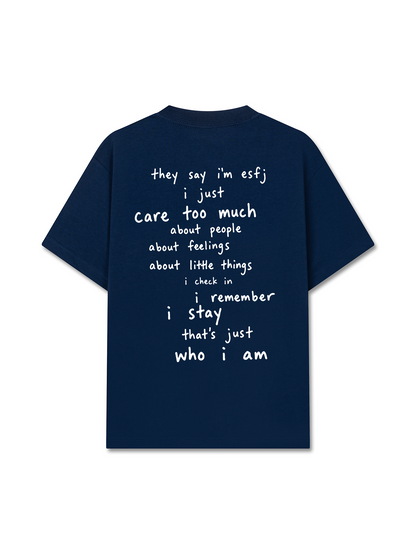 Áo Thun Relaxed Fit ESFJ MBTI