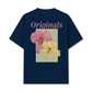 Áo Thun Relaxed Fit Summer Vibes Pink And Yellow Flower
