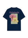 Áo Thun Relaxed Fit Summer Vibes Pink And Yellow Flower