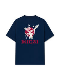 Áo Thun Relaxed Fit Ikigai Sakura